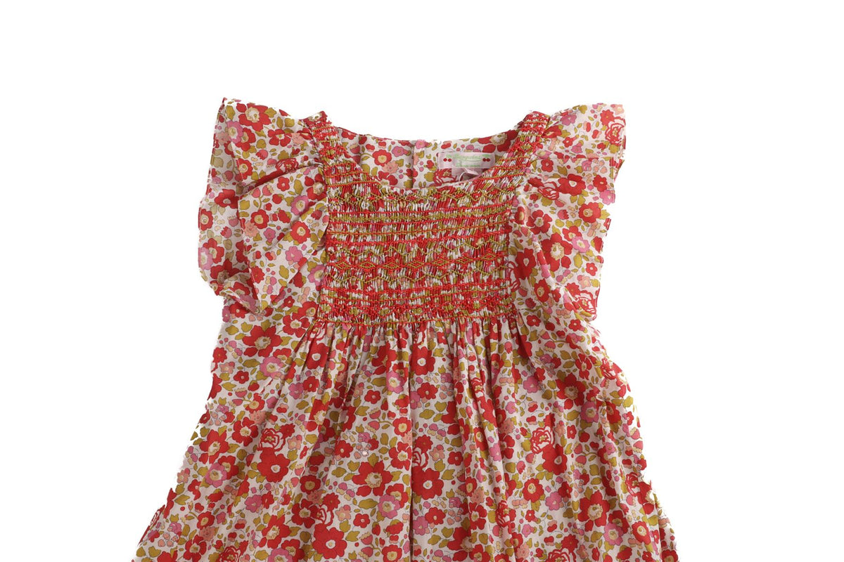 BONPOINT RED KIDS GIRLS DRESS 8 YEARS