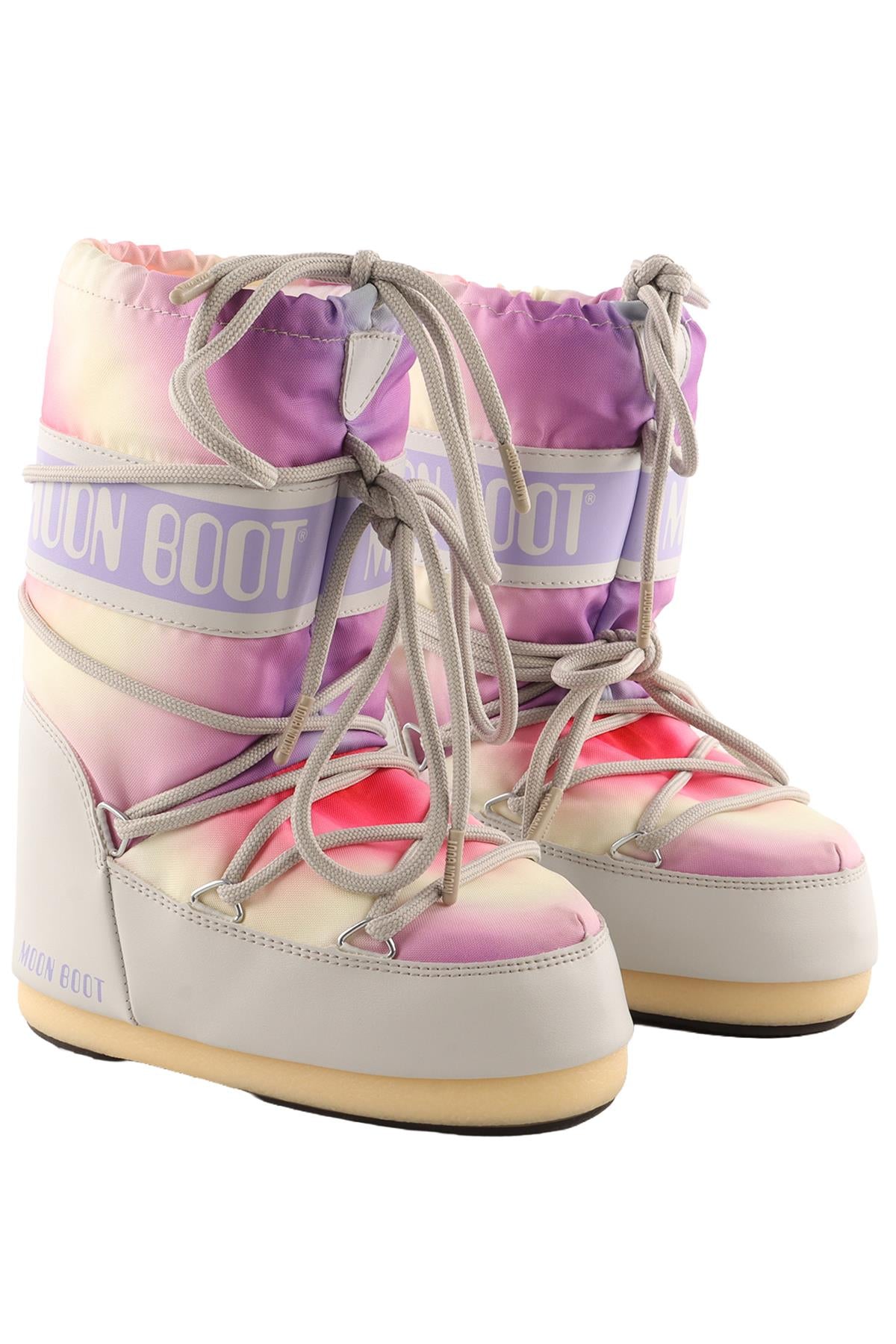 MOON BOOTS MULTI KIDS GIRLS BOOTS EU 27/30 UK 9C/11.5 US 10C/12.5
