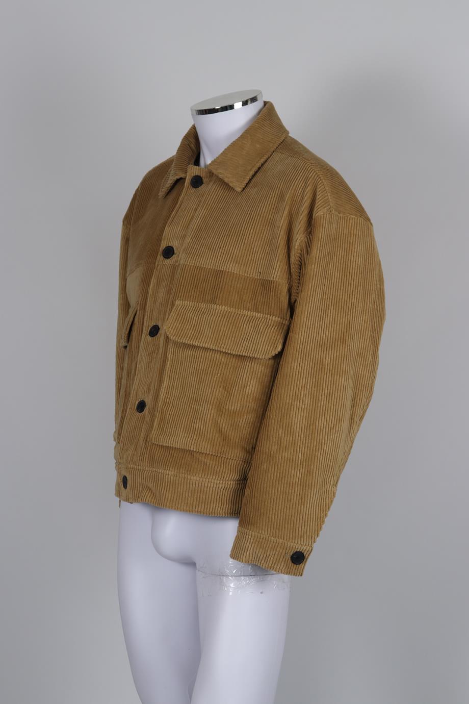 FRAME MEN'S CORDUROY COTTON BLEND JACKET MEDIUM
