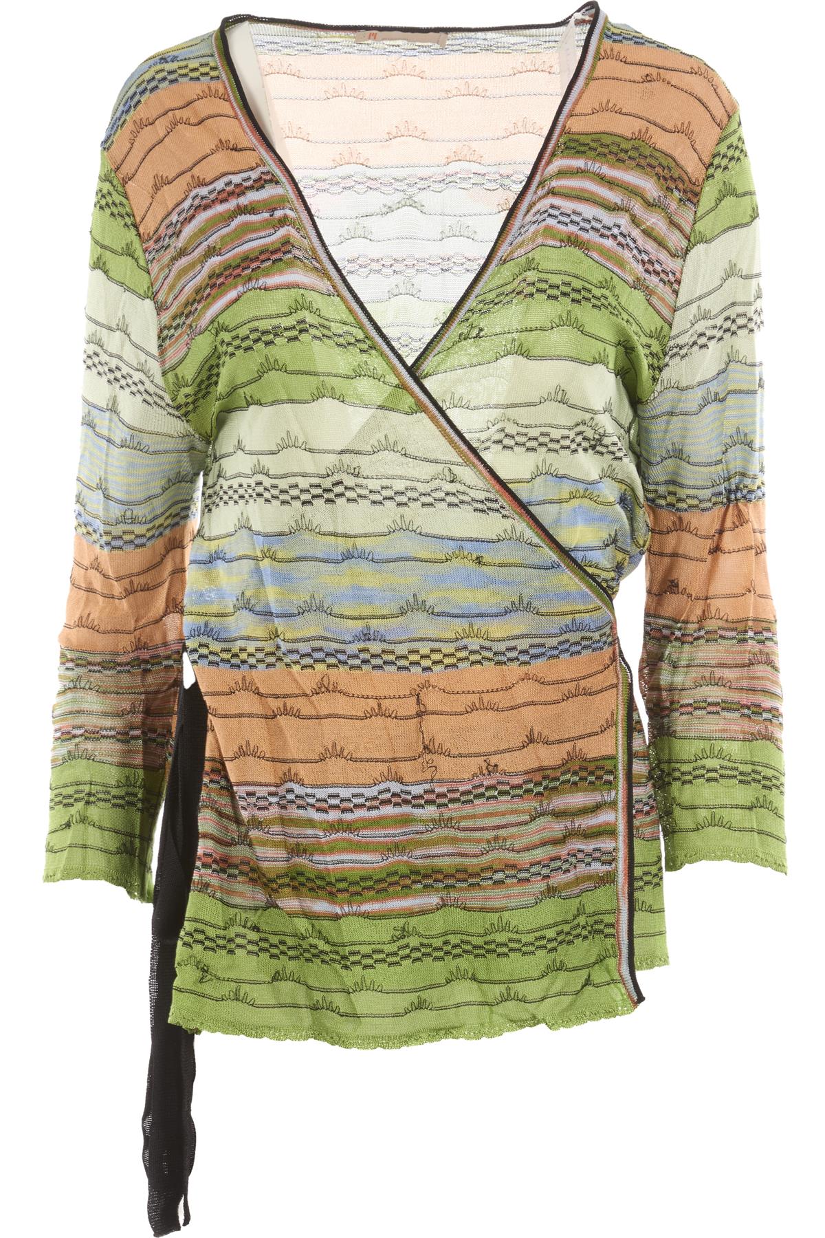 M MISSONI MULTI KNIT CARDIGAN IT 50 UK 18