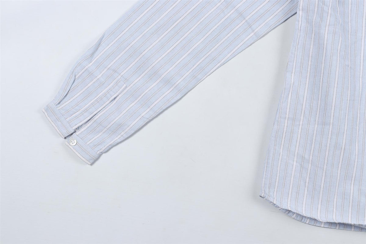 BONPOINT BLUE KIDS BOYS SHIRT 12 YEARS