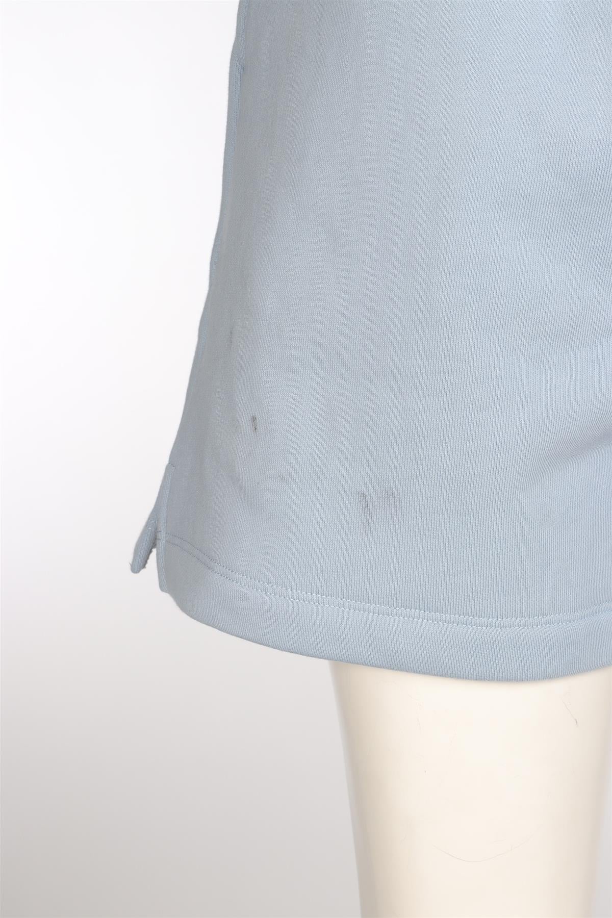 REFORMATION BLUE COTTON SHORTS LARGE