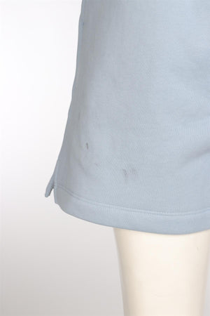 REFORMATION BLUE COTTON SHORTS LARGE