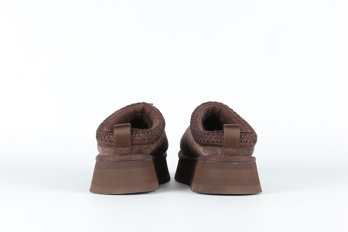 UGG BROWN KIDS GIRLS SLIPPERS EU 36 UK 3 US 5