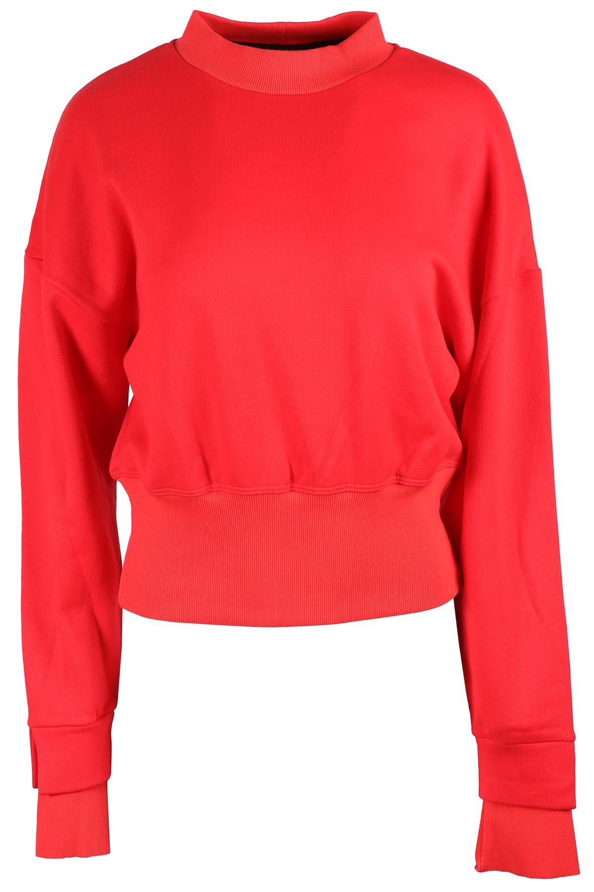 THE RANGE RED COTTON SWEATSHIRT LARGE