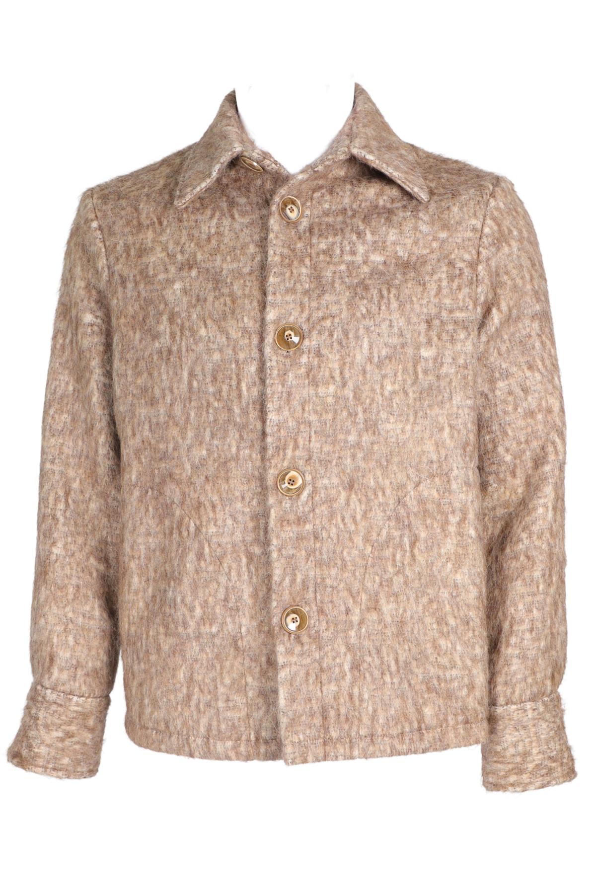 SEFR BEIGE MEN'S COTTON JACKET SMALL