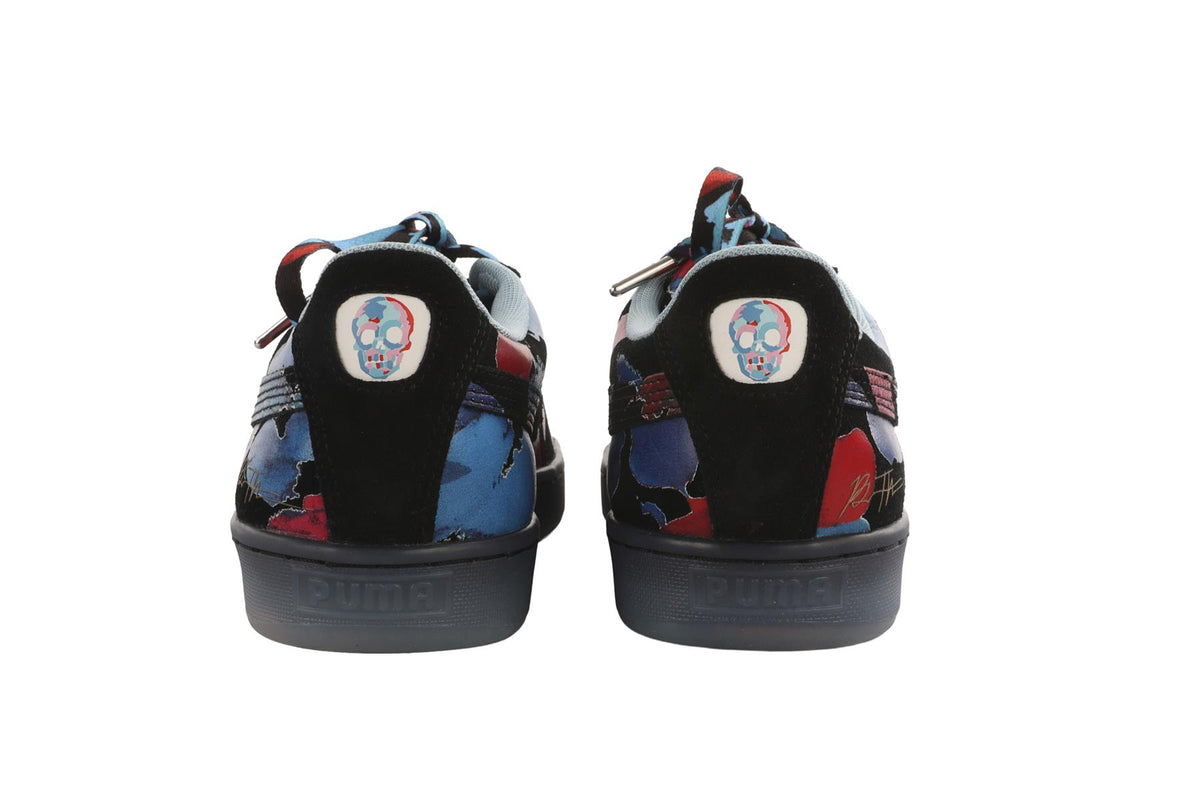 PUMA + BRADLEY THEODORE MULTI MENS CLASSIC 50TH ANNIVERSARY SUEDE SNEAKERS EU 42 UK 8 US 9