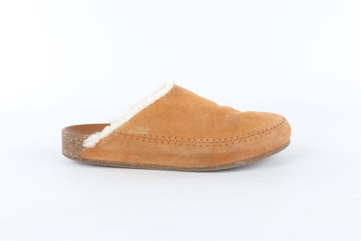 JENNA KAYNE TAN SUEDE MULES EU 39 UK 6 US 9