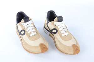 LOEWE BEIGE FLOW RUNNER SUEDE SNEAKERS EU 38 UK 5 US 8