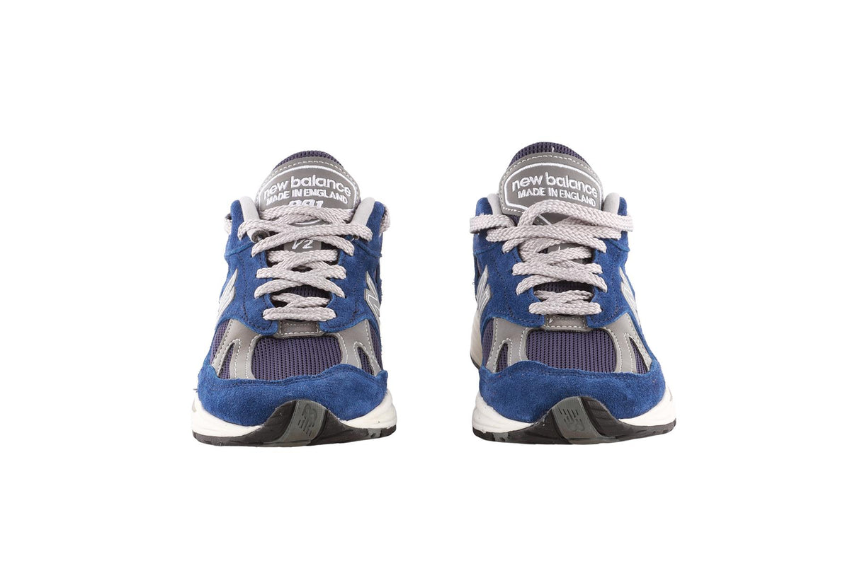 NEW BALANCE NAVY 991V2 LIMOGES SNEAKERS EU 38.5 UK 5.5 US 6