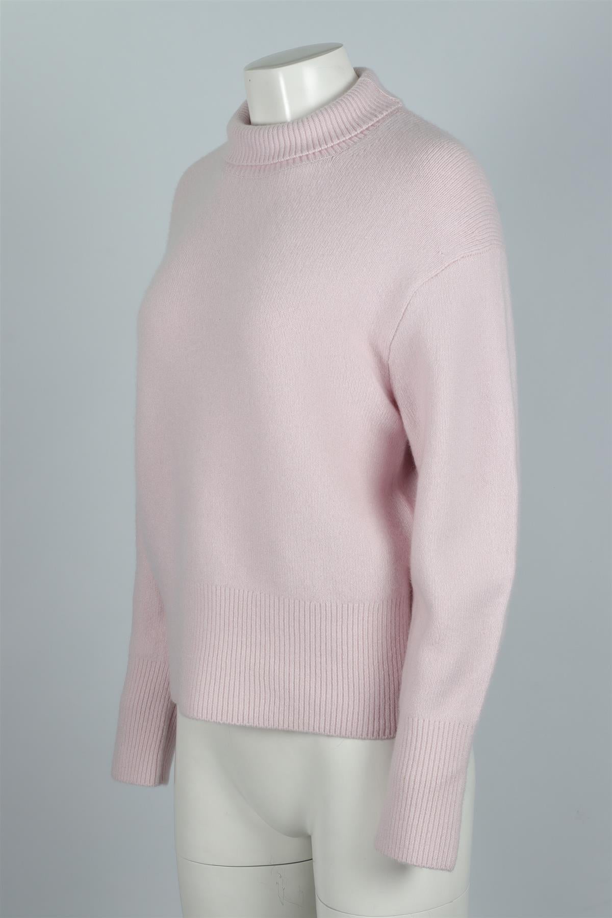 VINCE PINK WOOL SWEATER SMALL