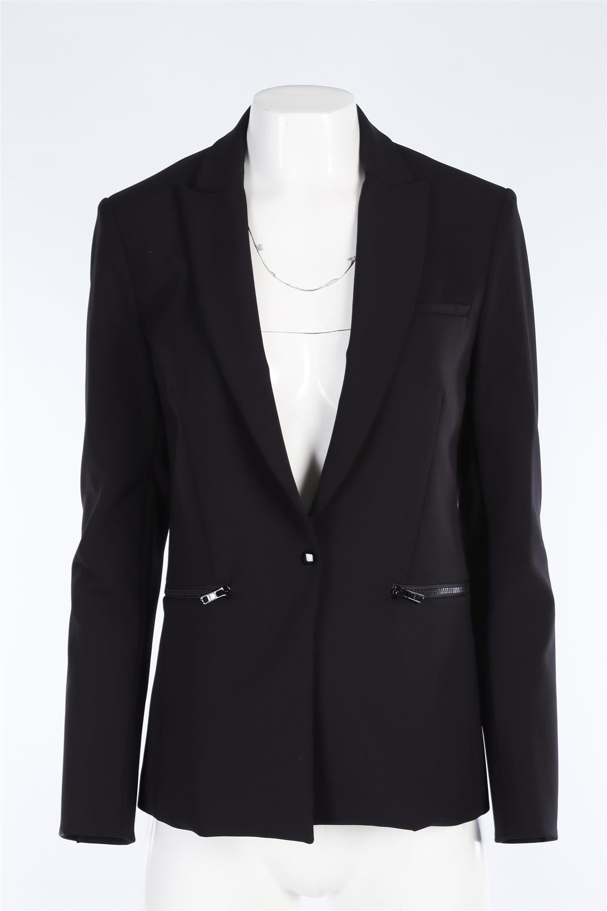 VERONICA BEARD BLACK JERSEY BLAZER US 6 UK 10
