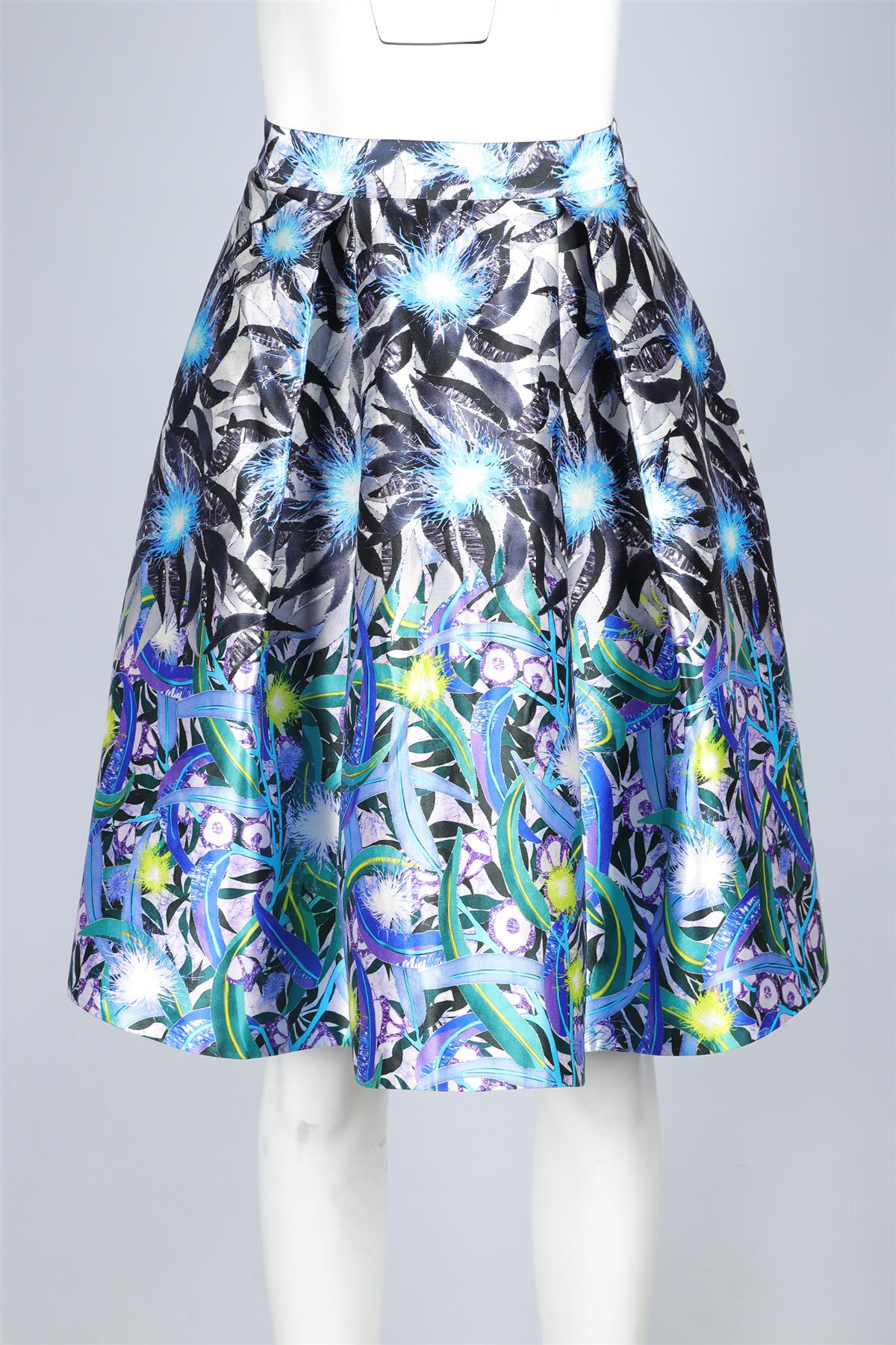 PETER PILOTTO MULTI SILK MINI SKIRT UK 10