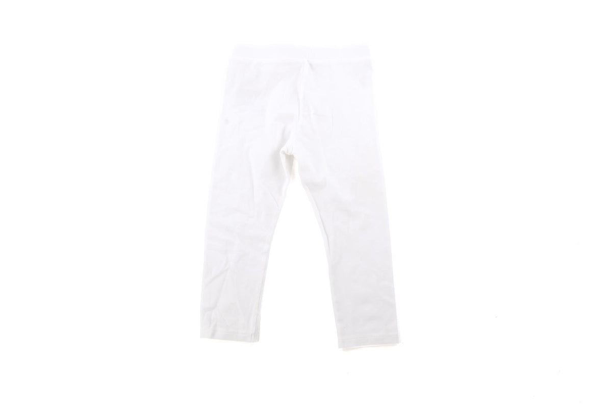 MONCLER WHITE KIDS GIRLS LEGGINGS 2 YEARS