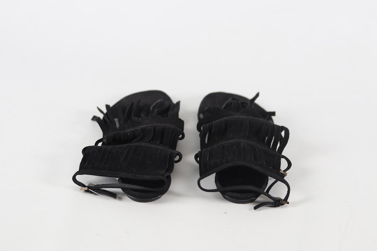 GUCCI SUEDE SANDALS EU 37 UK 4 US 7