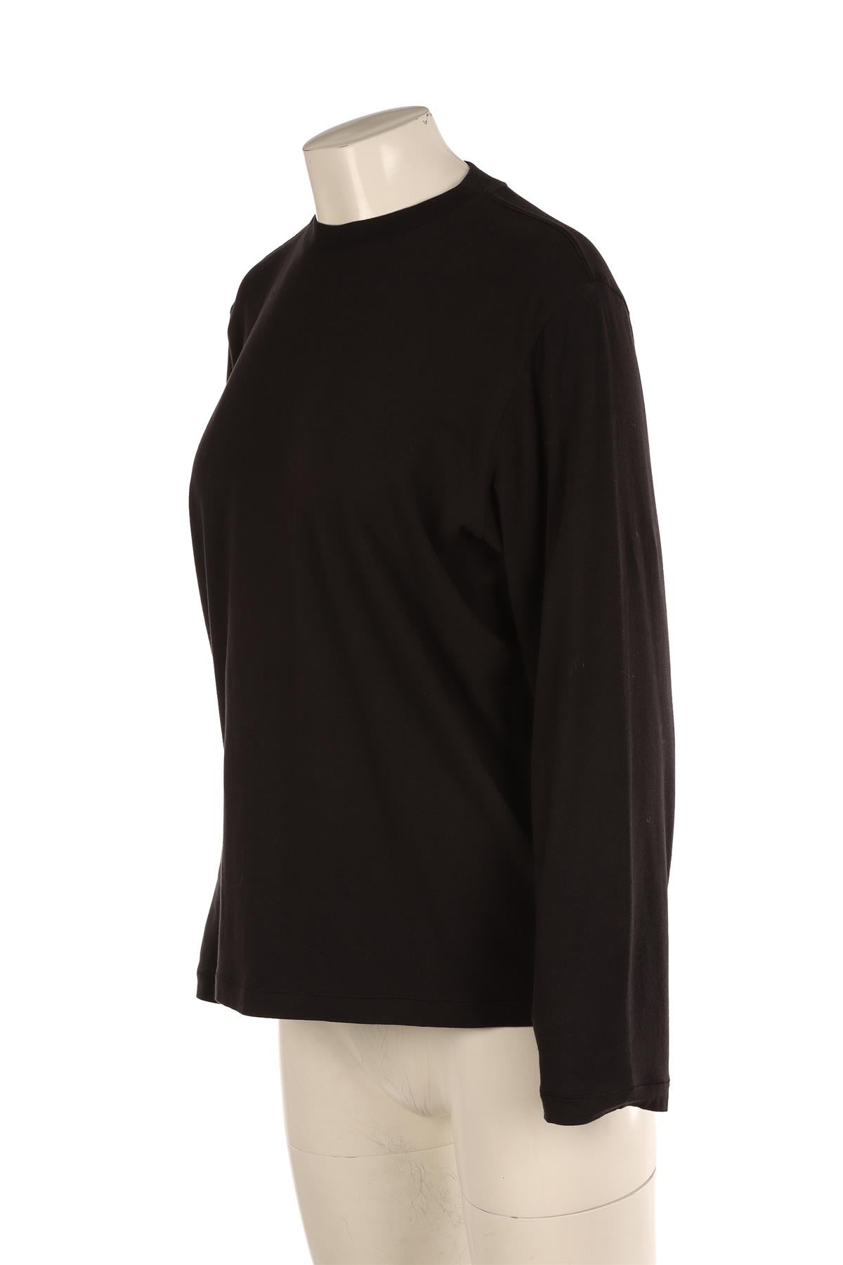 SKIMS BLACK JERSEY TOP SMALL