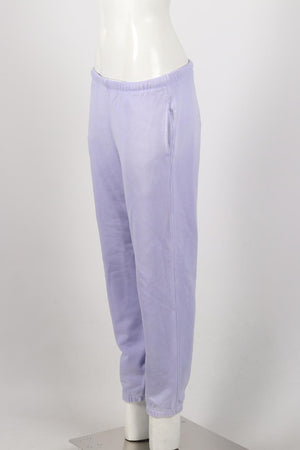 RE/DONE COTTON JERSEY TRACK PANTS SMALL