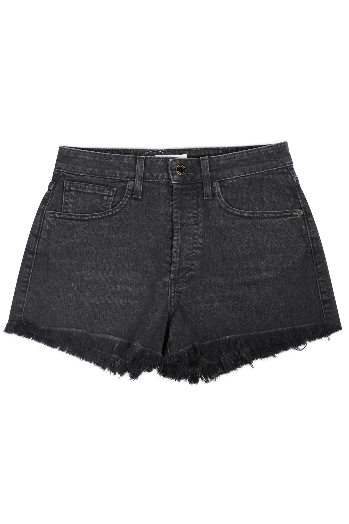 LE JEAN HIGH RISE DENIM SHORTS W27 UK 8-10