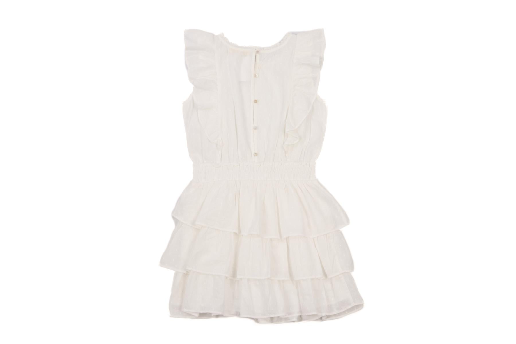 LOVESHACKFANCY WHITE KIDS GIRLS DRESS 12 YEARS