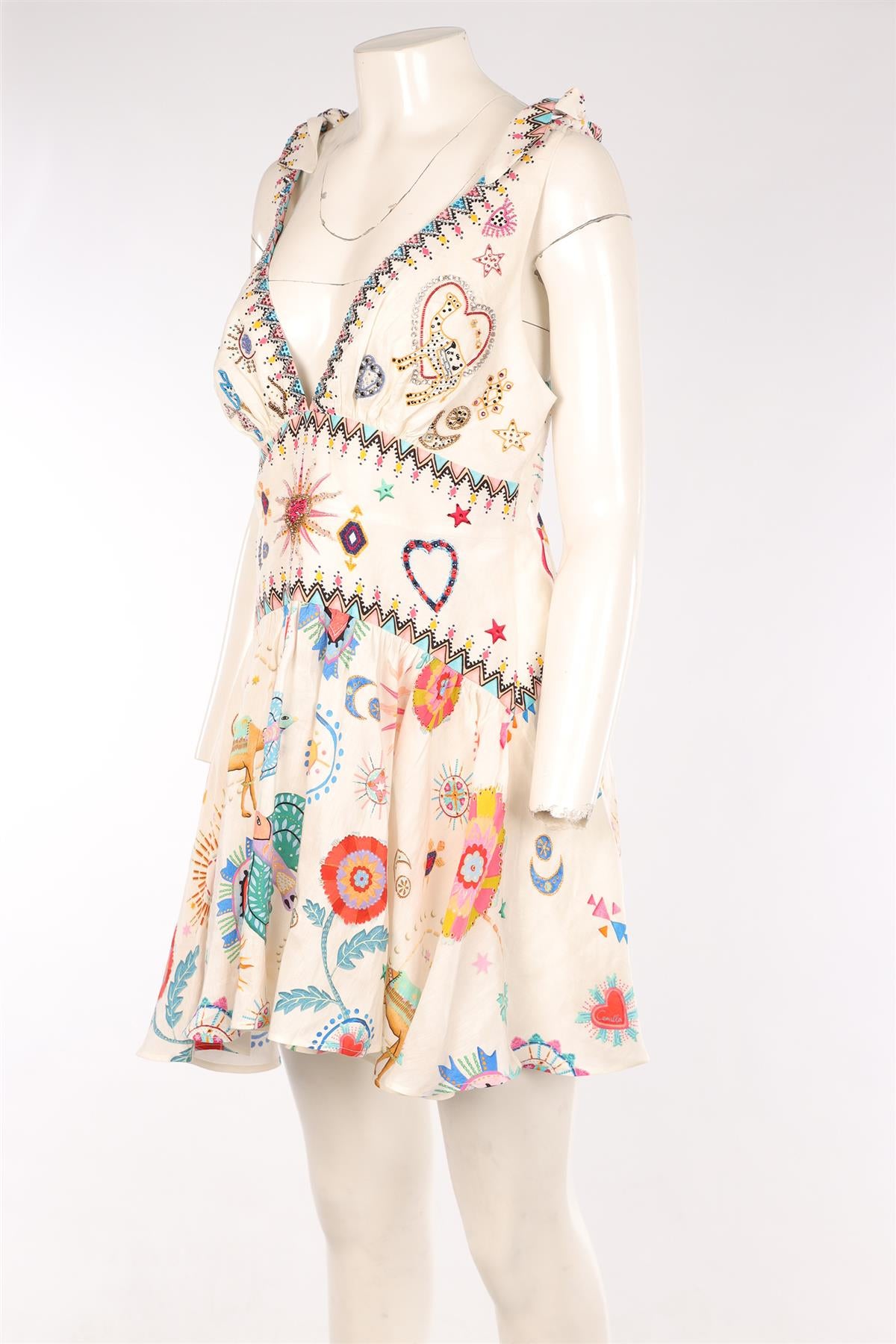 CAMILLA MULTI SILK MAXI DRESS MEDIUM