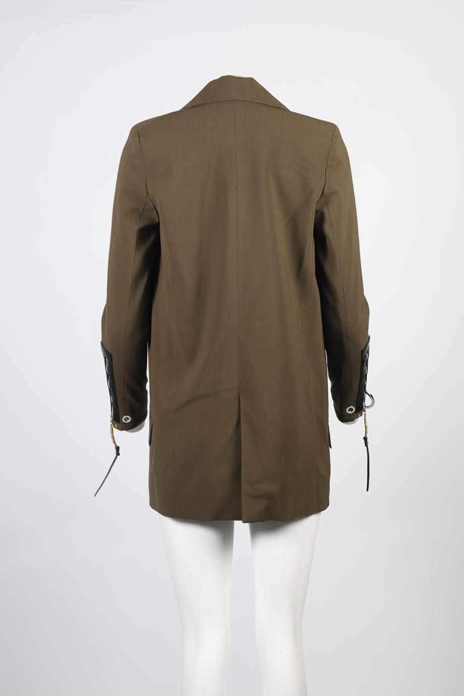 ANTHONY VACARELLO WOOL BLEND BLAZER FR 36 UK 8