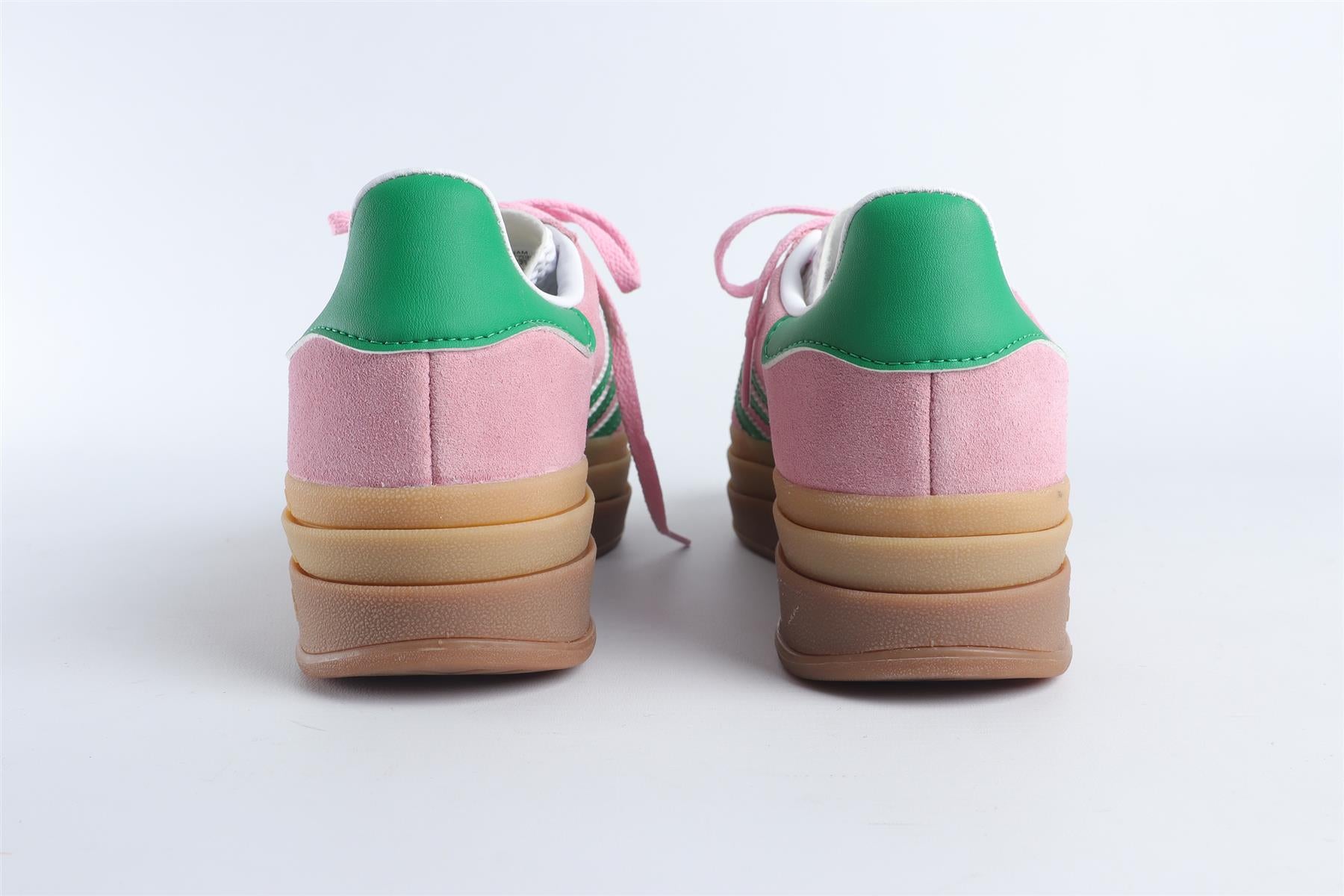 ADIDAS PINK GAZELLE BOLD 'TRUE PINK GREEN' SNEAKERS EU 38.5 UK 5 US 7