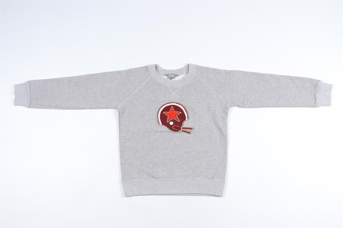 BONPOINT GREY KIDS BOYS SWEATSHIRT 10 YEARS