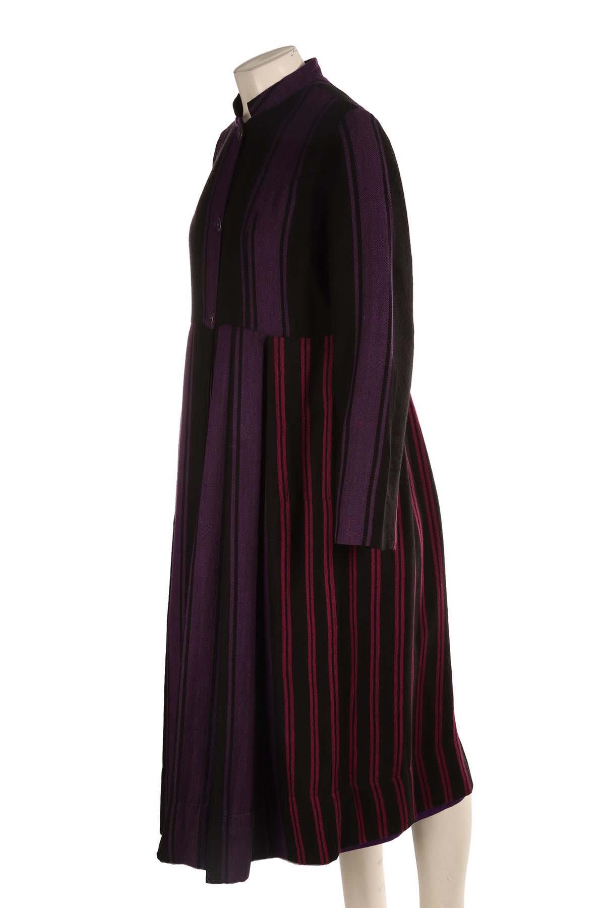 INJIRI MULTI WOOL MIDI DRESS SMALL