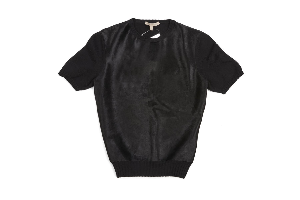 VICTORIA BECKHAM BLACK WOOL SWEATER UK 6