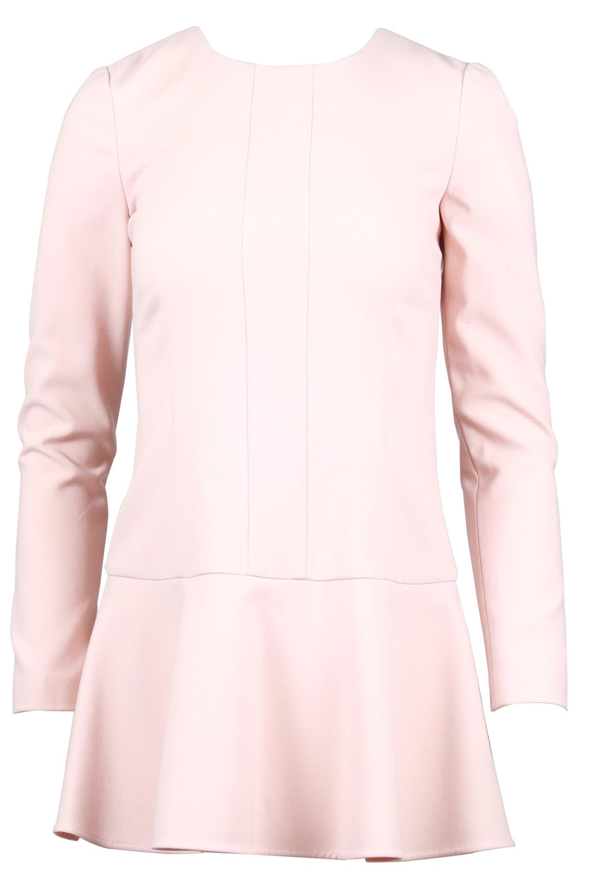 RED VALENTINO PINK CREPE MINI DRESS IT 40 UK 8