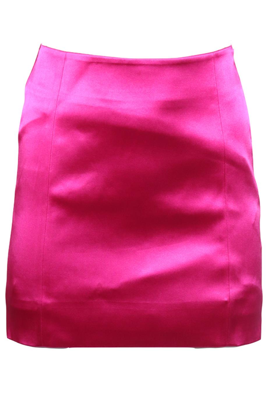 FRAME SATIN MINI SKIRT US 2 UK 6
