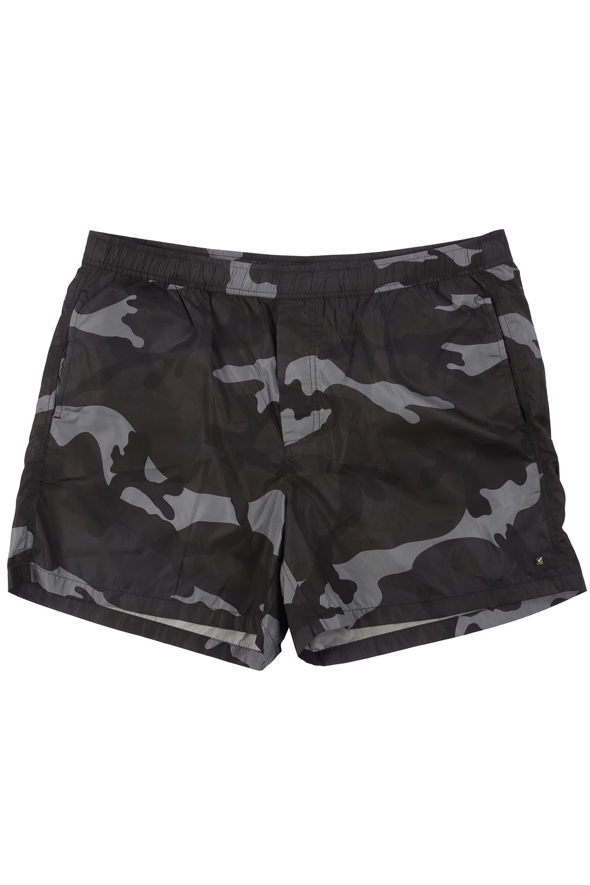 VALENTINO BLACK MEN'S SWIM SHORTS IT 50 UK 34