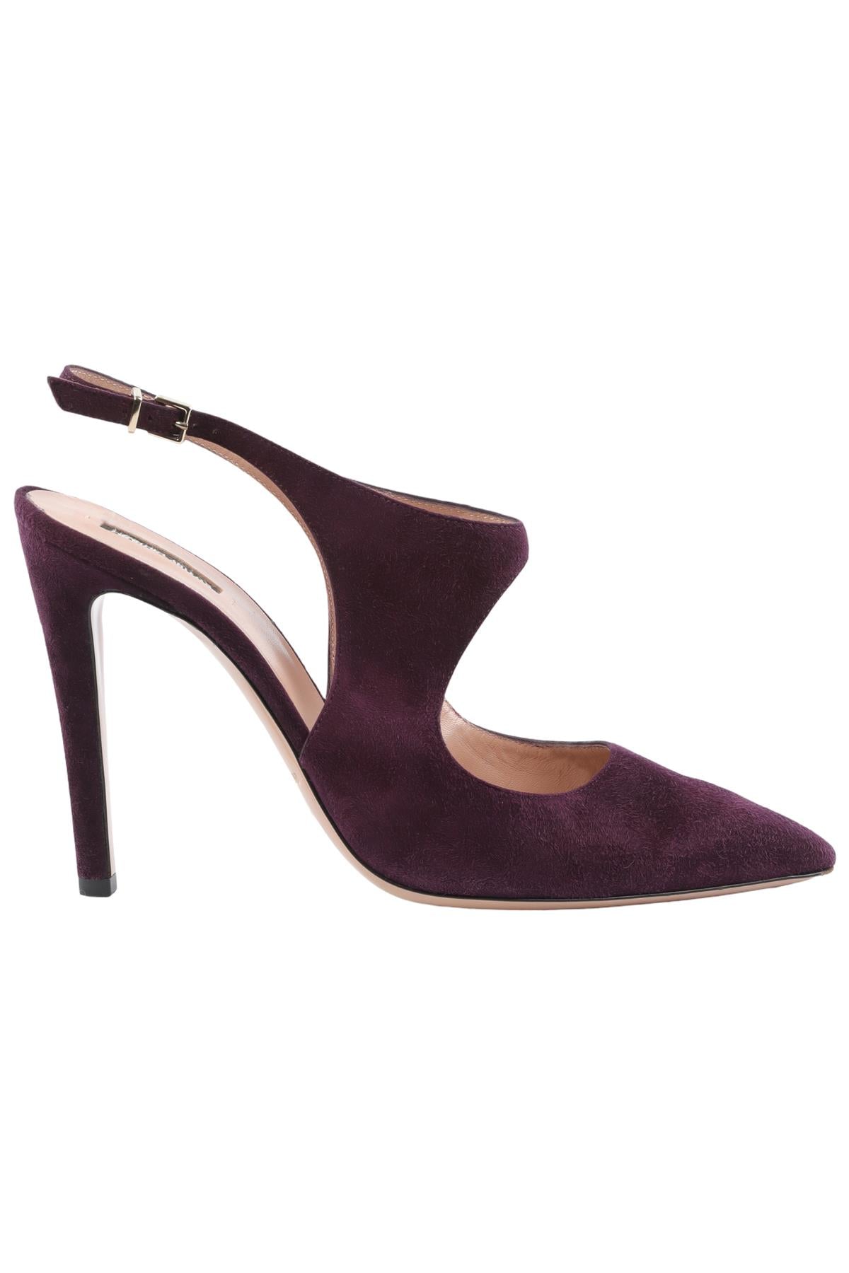 GIORGIO ARMANI PURPLE SUEDE PUMPS EU 38 UK 5 US 8