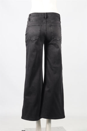 FRAME HIGH RISE WIDE LEG JEANS W 26 UK 8