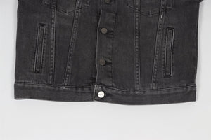 PALM ANGELS GREY KIDS BOYS JACKET 8 YEARS