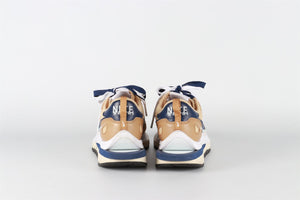 NIKE + SACAI VAPORWAFFLE TAN NAVY SNEAKERS EU 39 UK 6 US 6.5