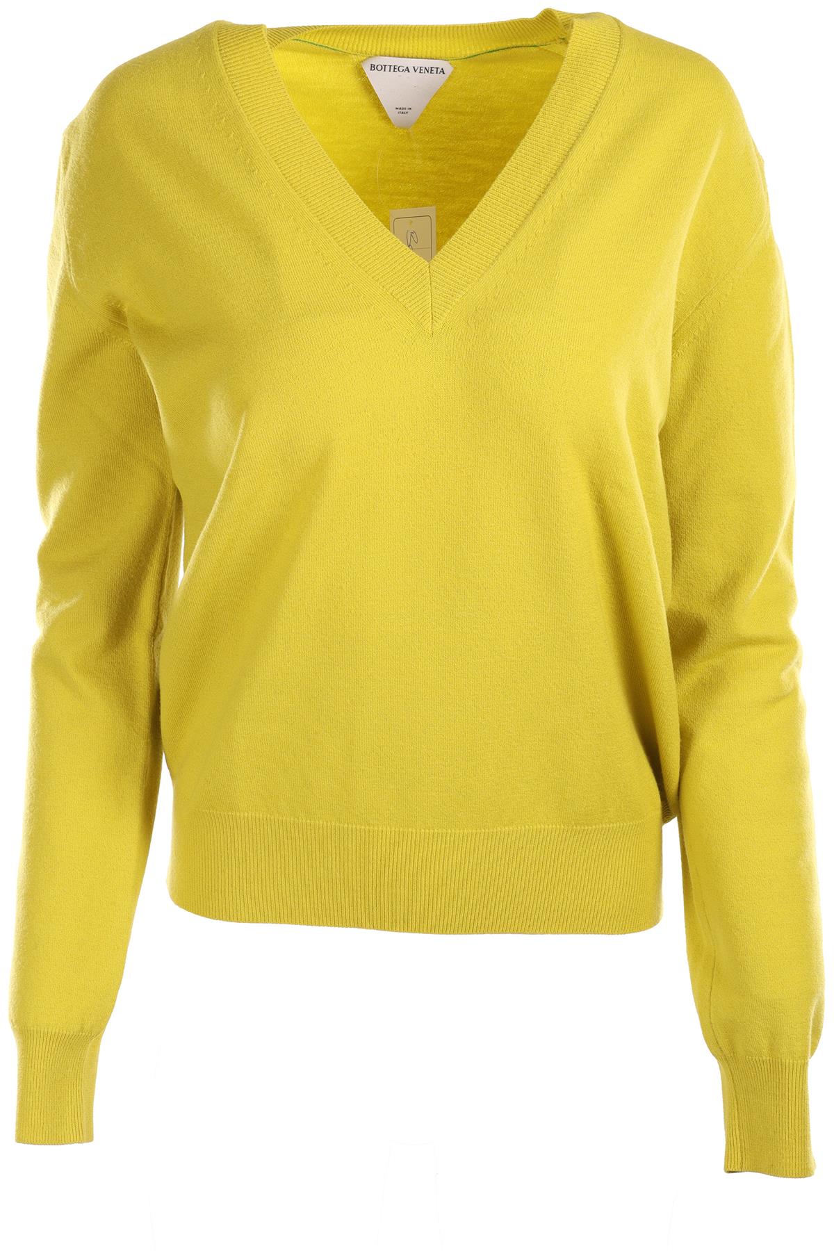 BOTTEGA VENETA GREEN WOOL SWEATER XLARGE