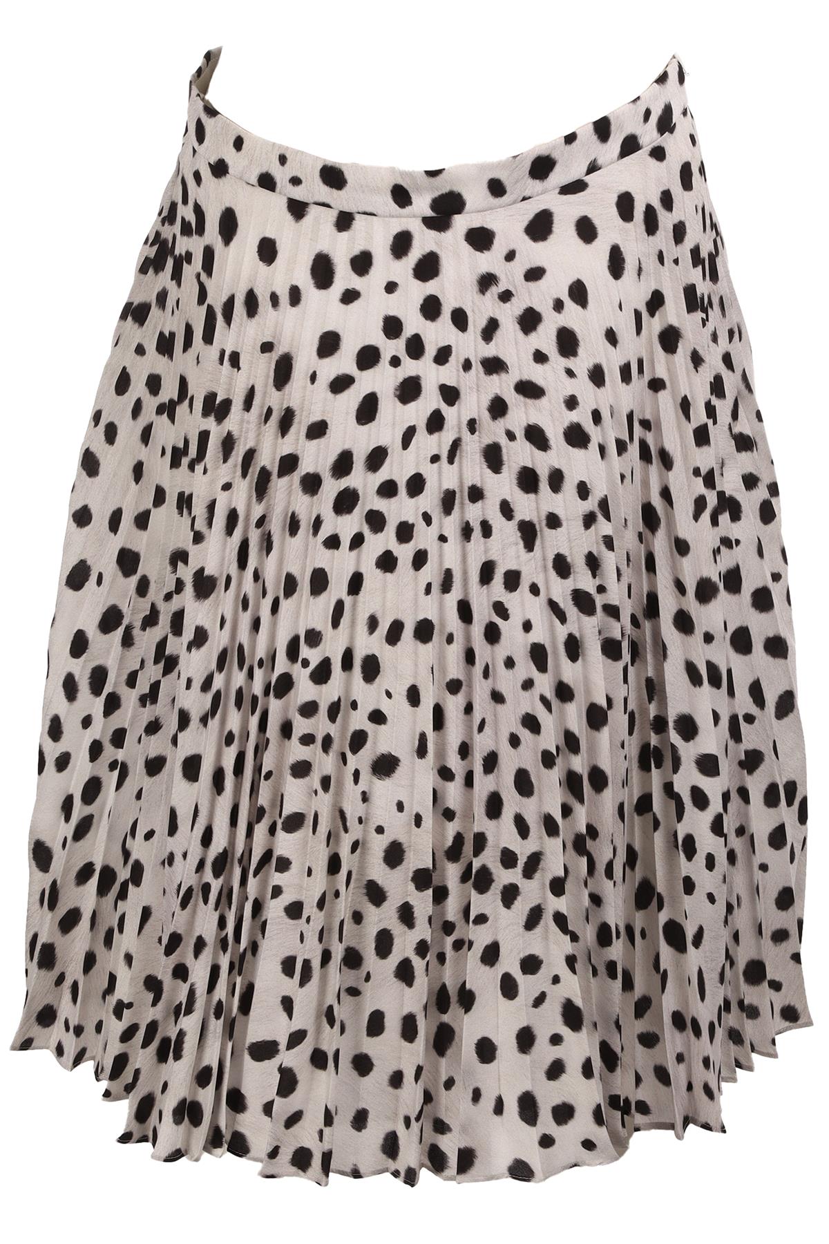 BURBERRY MULTI CREPE MINI SKIRT UK 8