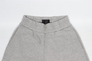 RTA GREY COTTON STRAIGHT LEG PANTS XSMALL