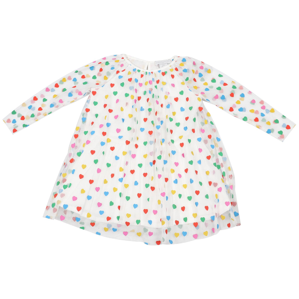 STELLA MCCARTNEY KIDS GIRLS HEART DRESS 4 YEARS
