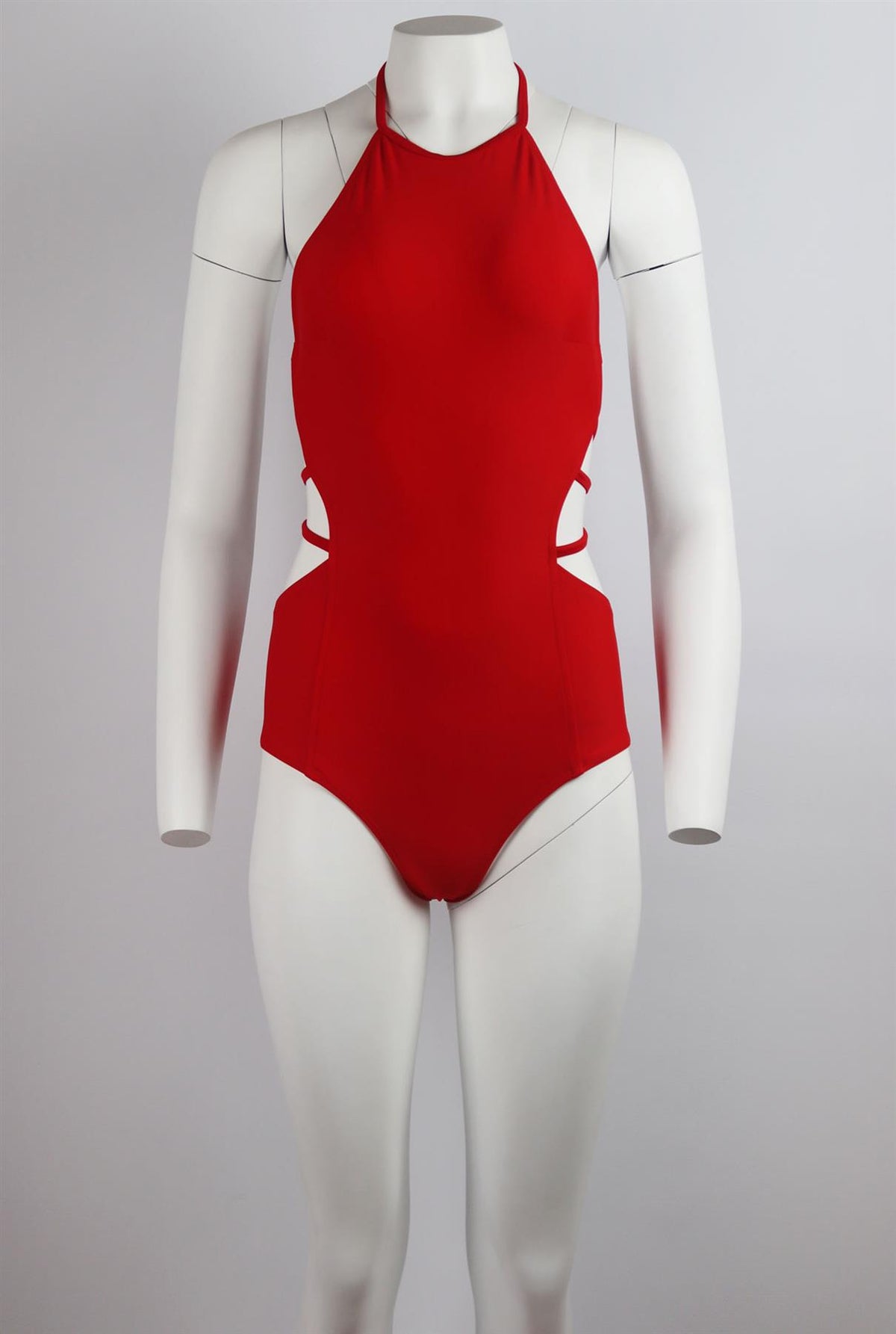 CHROMAT AMELIA CUTOUT HALTERNECK SWIMSUIT LARGE