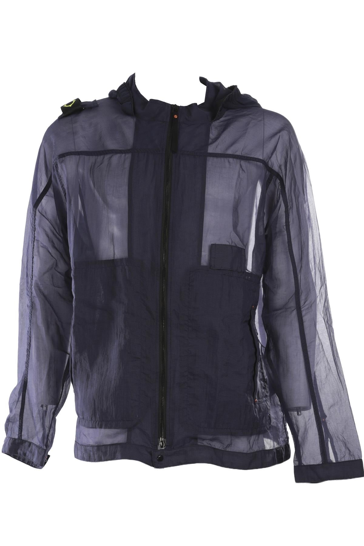 MA.STRUM NAVY MESH JACKET XLARGE