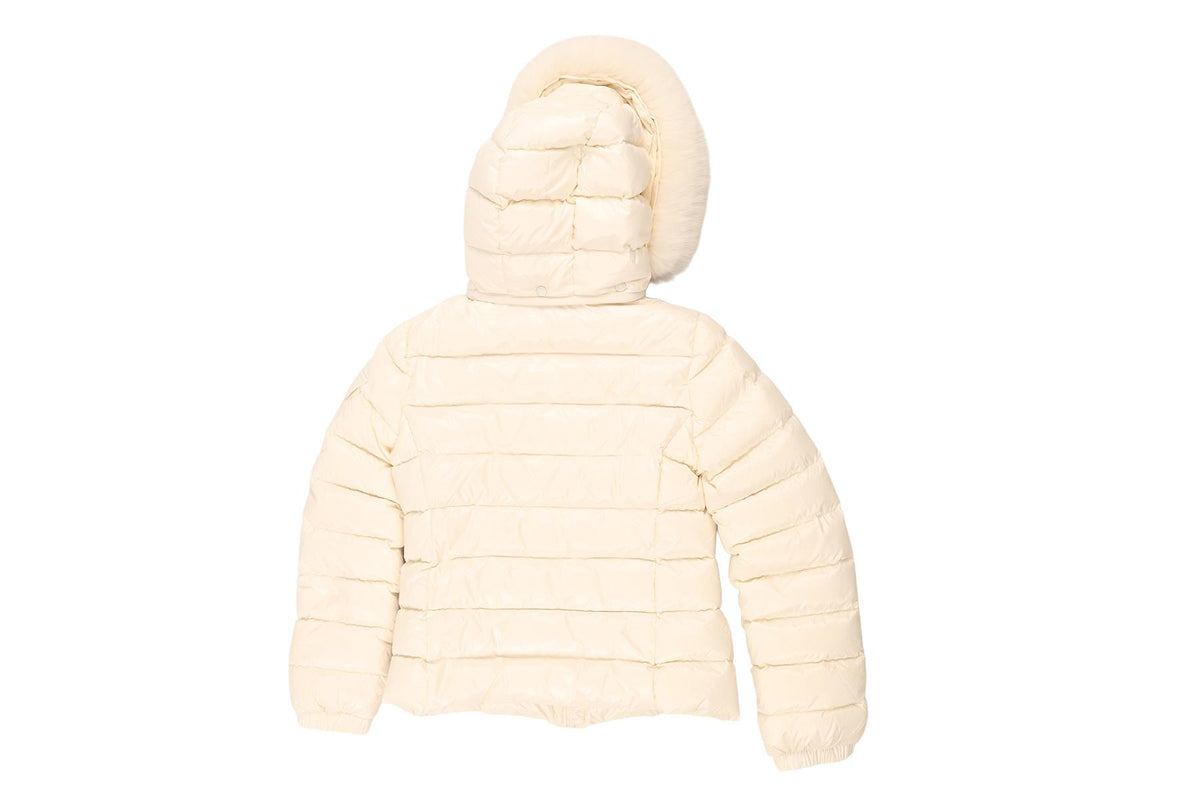 MONCLER IVORY KIDS GIRLS JACKET 12 YEARS