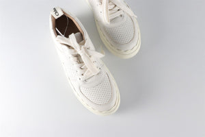 CHLOÉ WHITE LAUREN LEATHER SNEAKERS EU 36 UK 3 US 6