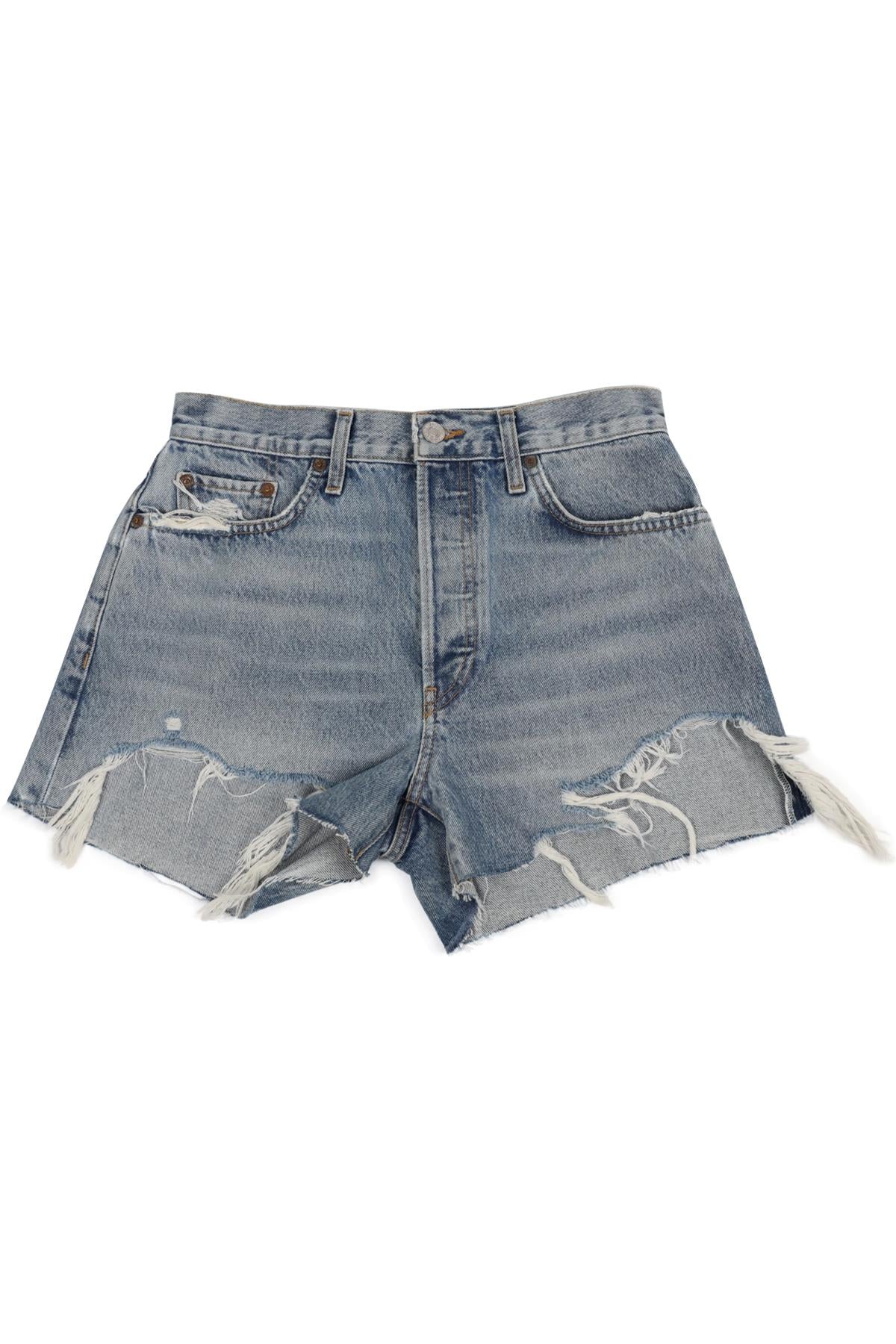 RE/DONE HIGH RISE DENIM SHORTS W27 UK 8-10