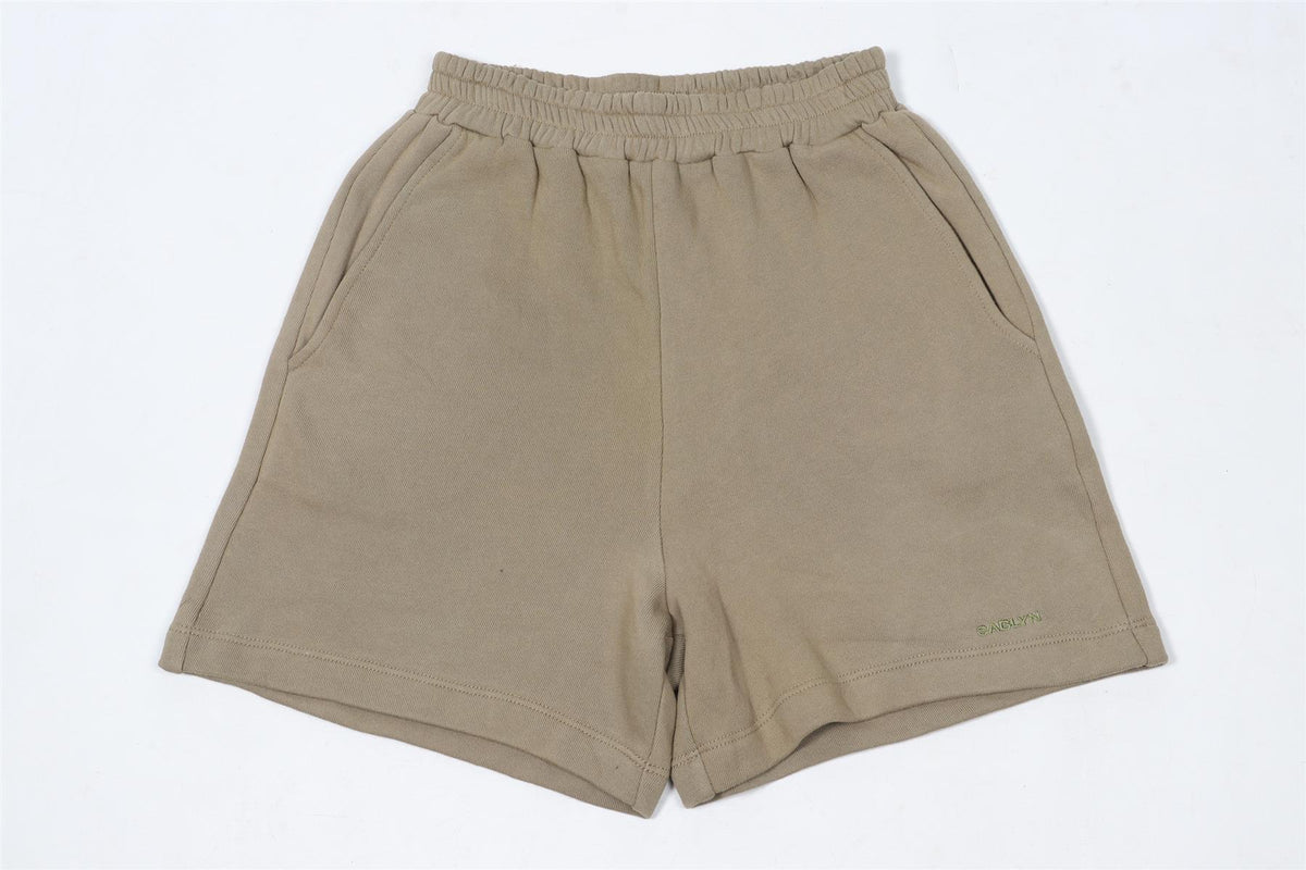 SABLYN GREEN COTTON SHORTS SMALL