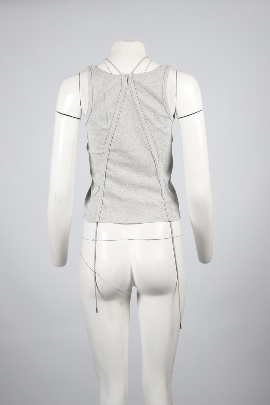 T BY ALEXANDER WANG COTTON TOP XSMALL