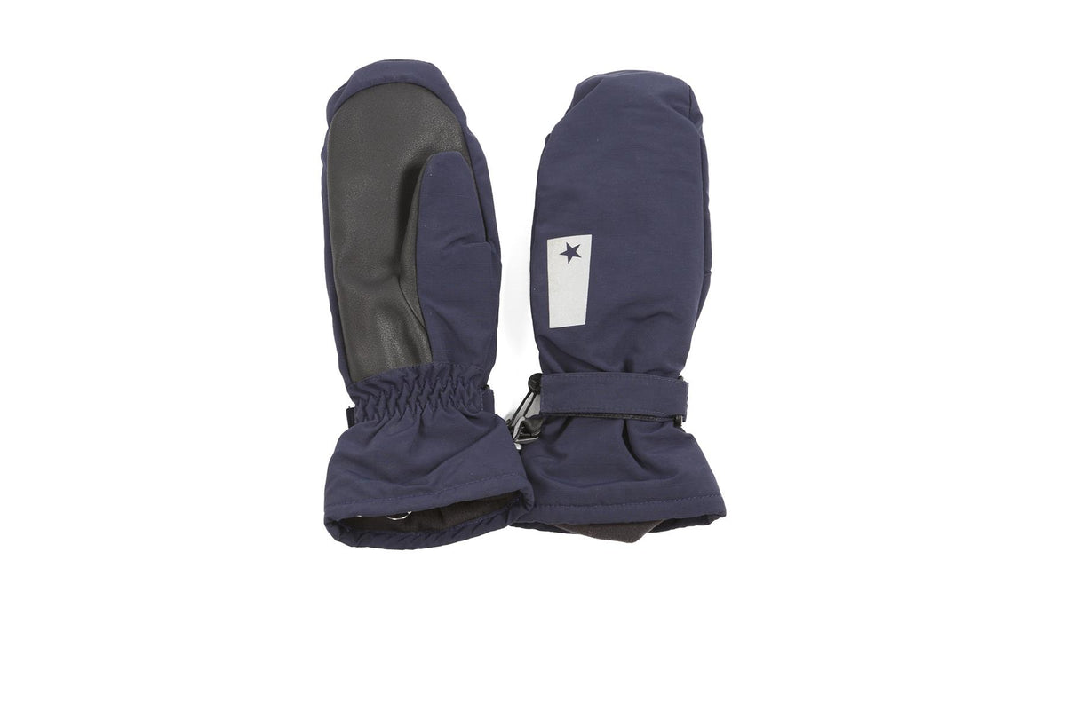 MOLO NAVY KIDS GIRLS SKI MITTENS 9-12 YEARS