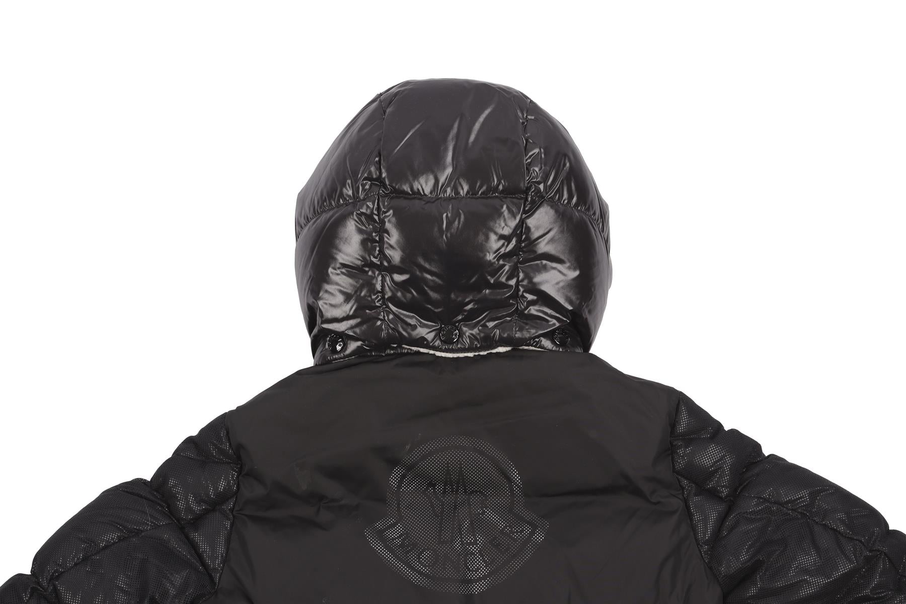 MONCLER BLACK KIDS BOYS JACKET 10 YEARS