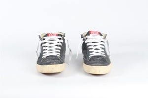 GOLDEN GOOSE DELUXE BRAND BLUE MIDSTAR SUEDE SNEAKERS